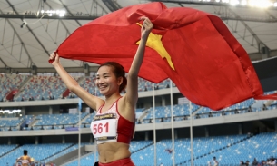 Bố của Nguyễn Thị Oanh nói gì khi con gái giành được tấm HCV thứ 4 tại SEA Games 32?