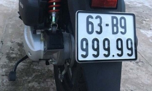 Biển xe máy 5 số có chữ cái gắn với một số vẫn được định danh