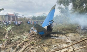 Nguyên nhân ban đầu vụ máy bay quân sự rơi khiến 1 người bị thương