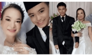 Độc lạ Indonesia: Con trai kết hôn với bạn thân của mẹ