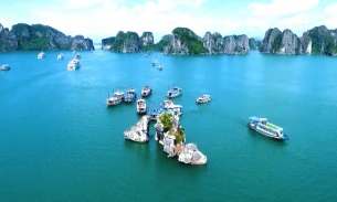 Quảng Ninh: Đã có phương án bảo vệ biểu tượng hòn Trống Mái ở vịnh Hạ Long trước nguy cơ đổ sập