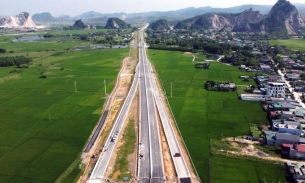 Cao tốc nối Thanh Hóa - Nghệ An thông xe trước dịp lễ 2/9 rút ngắn thời gian từ Hà Nội đi chỉ còn 3,5 giờ