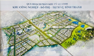 Quảng Ngãi lập quy hoạch Khu công nghiệp, đô thị Bình Thanh gần 3.400 ha