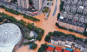 Nối tiếp Saola, bão Haikui gây mưa lũ nghiêm trọng ở Đông Nam Trung Quốc