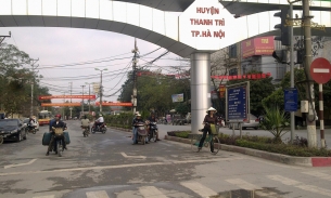 Hà Nội: Phê duyệt chỉ giới tuyến đường 4 làn xe tại huyện Thanh Trì