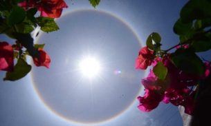 Quầng mặt trời xuất hiện giữa trưa ở An Giang là điềm báo gì?