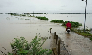 Miền Trung: Nhiều nơi ngập sâu tới 2m, sơ tán khẩn cấp 5.000 dân trong đêm