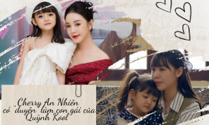 Sao nhí Cherry An Nhiên hai lần 'bén duyên' làm con gái Quỳnh Kool trên màn ảnh Việt