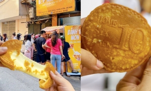 Giải mã 'hot trend' bánh đồng xu phô mai khiến giới trẻ Hà Nội phải xếp hàng cả tiếng
