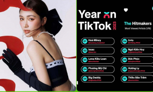 Hòa Minzy đứng Top 1 nghệ sĩ tạo hit trên TikTok Việt Nam