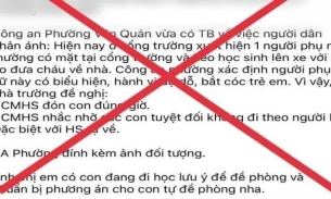 Bác bỏ thông tin người phụ nữ dụ dỗ, bắt cóc trẻ em tại Hà Nội
