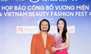 Dàn Hoa Á hậu đình đám, đổ bộ tại thảm đỏ Họp báo Công bố vương miện Miss World Vietnam 2023