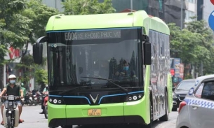 Vinbus sẽ cung cấp dịch vụ xe bus ở Hà Nội với 10 tuyến