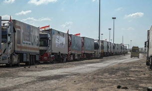 Xe tải chở hàng viện trợ bị mắc kẹt ở Ai Cập sẽ đến Dải Gaza trong ít ngày tới