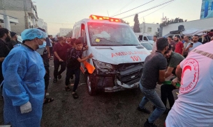 Israel nhận trách nhiệm về vụ không kích gần bệnh viện lớn nhất Gaza