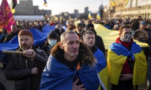 Thủ đô Kyiv bị vây chặt, hơn 90% người Ukraine vẫn tin rằng nước này sẽ chiến thắng trong cuộc xung đột với Nga