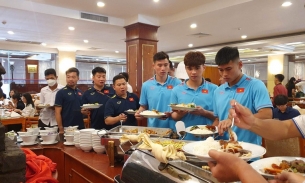 Đội tuyển U22 Việt Nam ăn gì tại SEA Games 32 tại Campuchia