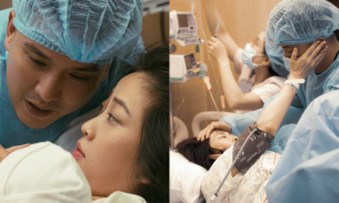 Liêu Hà Trinh đăng ảnh trong phòng sinh, đặc điểm của em bé mới chào đời gây chú ý