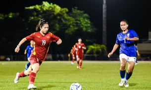 Đội tuyển bóng đá nữ Việt Nam thắng trận thứ 2 trên đất Đức