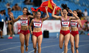 Điền kinh nữ Việt Nam giành huy chương vàng giải châu Á 2023