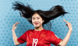 Đội tuyển bóng đá nữ Việt Nam cực chất với buổi chụp hình chính thức của FIFA