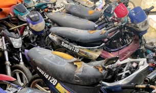 32 xe máy cũ được đấu giá lên tới 6,8 tỷ đồng ở Hà Tĩnh, gấp 100 lần giá khởi điểm