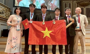 Đội tuyển Việt Nam xuất sắc giành 3 huy chương vàng, 1 huy chương bạc Olympic Hóa học quốc tế