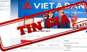 Giả mạo group của Ngân hàng TMCP Việt Á trên Facebook