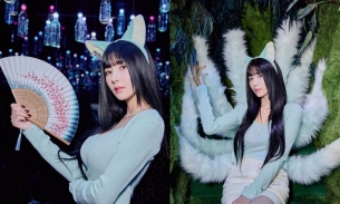'Nữ thần mùa hè' Hàn Quốc gây 'sốt' khi hóa thân thành 'cáo chín đuôi'