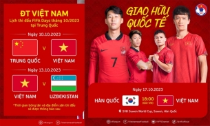 ĐT Việt Nam chốt danh sách đấu Hàn Quốc