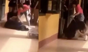 Xem xét xử lý nghiêm học sinh phát tán video cô giáo túm cổ, kéo lê học sinh