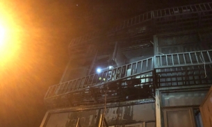 Cháy ngôi nhà 4 tầng ở Hà Nội trong đêm