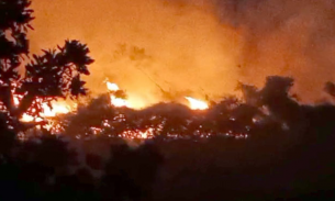 Yên Bái: Cháy hàng nghìn m2 rừng do đốt nương