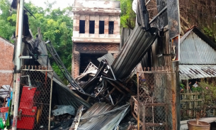 Vĩnh Long: Cháy nhà trong lúc đang ngủ, hai cha con tử vong