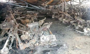 Thanh Hóa chỉ đạo phương án hỗ trợ sinh viên trong vụ cháy nhà xe Đại học Hồng Đức