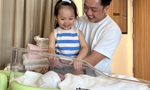 Đàm Thu Trang sinh con thứ 2, Cường Đôla tiết lộ giới tính em bé
