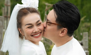 Tròn 1 tháng đám cưới, Thanh Hằng tung ảnh 'cực tình' bên chồng nhạc trưởng