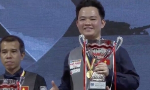 Cơ thủ Việt Nam - Bao Phương Vinh vô địch thế giới ngay lần đầu dự giải