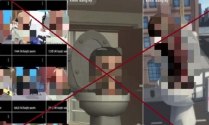 Cảnh báo loạt video độc hại gắn mác cho trẻ em trên kênh Youtube 'Skibi toilet'