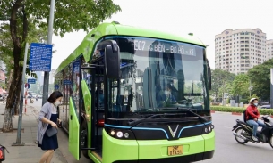 Đến năm 2035, Hà Nội sẽ đạt 50% tỷ lệ xe buýt điện