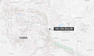 Động đất kinh hoàng ở Trung Quốc khiến hơn 100 người thiệt mạng
