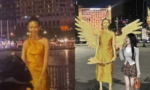 Thùy Tiên được netizen gọi tên 'Hoa hậu nhiều nghề nhất Việt Nam' sau màn làm tượng đồng ở phố đi bộ