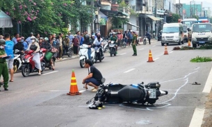 Bình Định: Tông xe vào 'con lươn' nam thanh niên tử vong