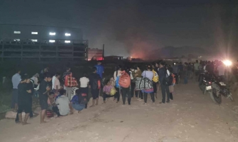 Bắc Giang: Cháy dữ dội ở khu công nghiệp, hàng trăm công nhân ôm đồ tháo chạy