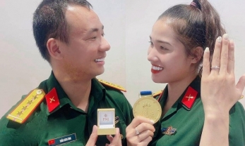Màn cầu hôn đậm chất lính VĐV Nguyễn Linh Na, xin hoãn cưới để có vàng SEA Games 32