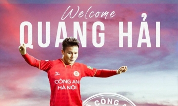 Chính thức: Quang Hải gia nhập CLB Công an Hà Nội