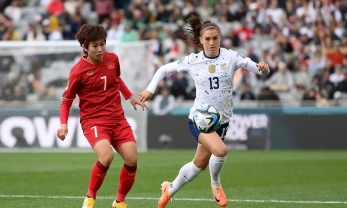 Tuyển nữ Việt Nam gây bất ngờ cho nhà đương kim vô địch Mỹ ở World Cup nữ 2023