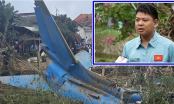 Vụ máy bay rơi ở Quảng Nam: Bộ trưởng Bộ Quốc phòng gửi thư khen Thiếu tá Đỗ Tiến Đức