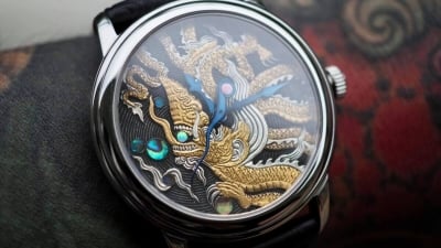 Ngắm bộ sưu tập đồng hồ điêu khắc hình rồng 'độc bản', được định giá cả trăm triệu đồng