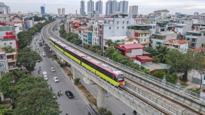 Metro Nhổn - Ga Hà Nội đoạn trên cao sẽ vận hành vào tháng 6/2024